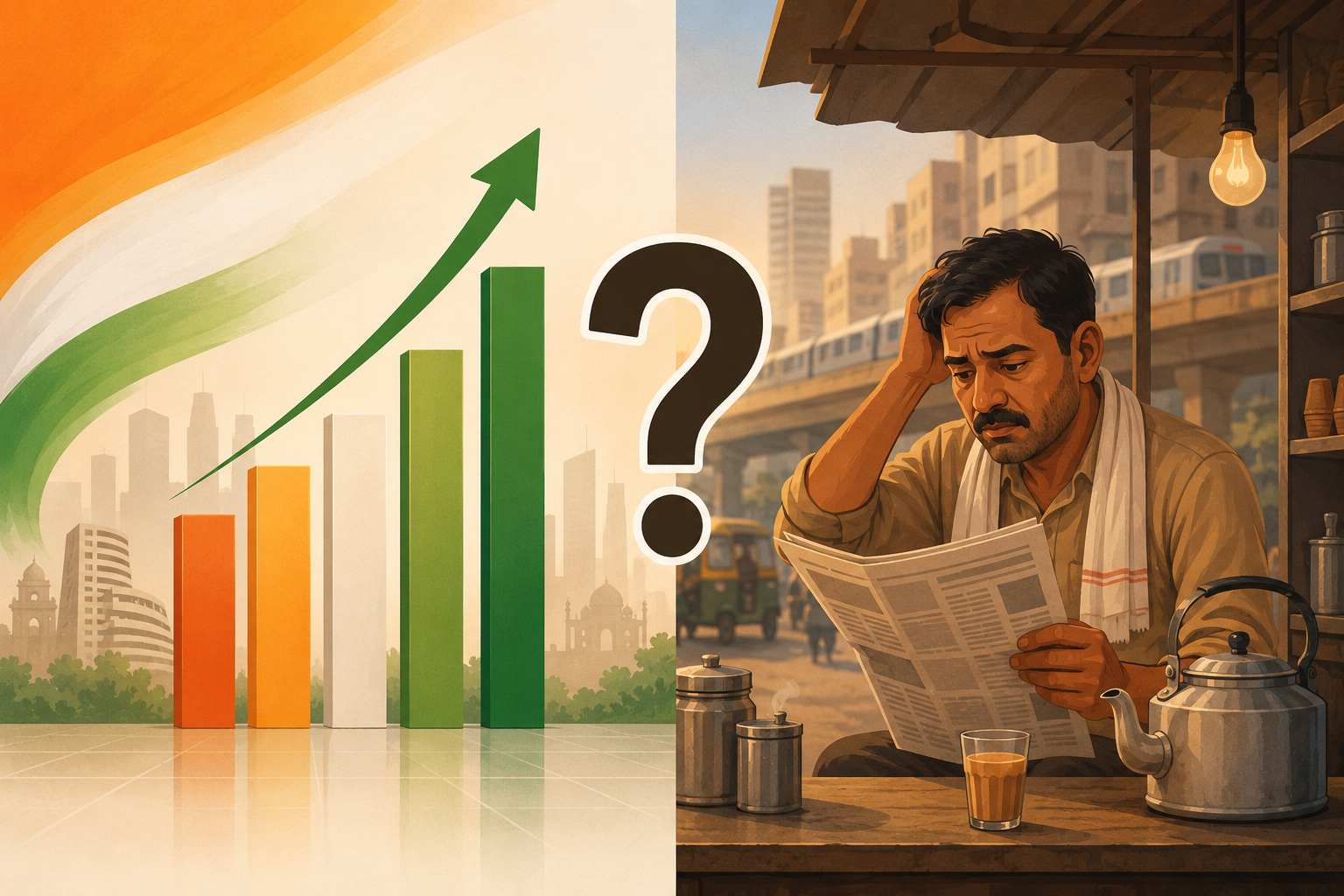 India economy growth sach hai ya jhooth