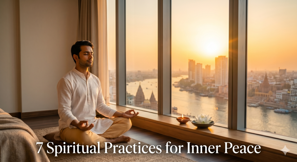 7 Powerful Spiritual Practices to Find Peace in Busy Life – For Indians in India and Gulf
